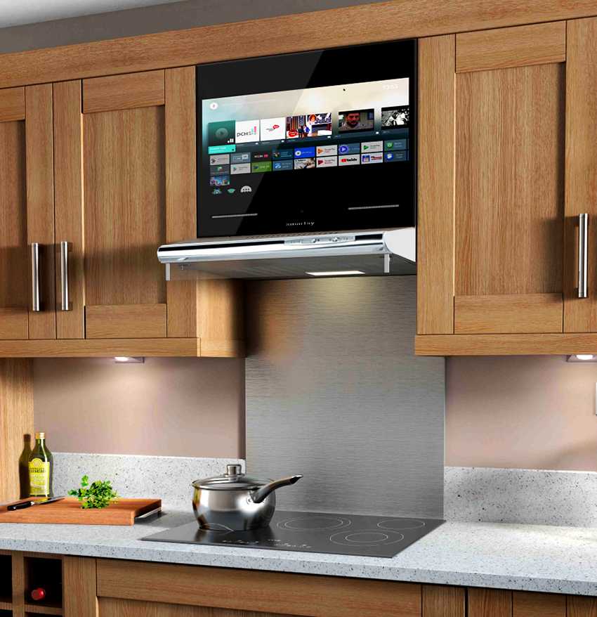 Телевизор На Кухне Фото