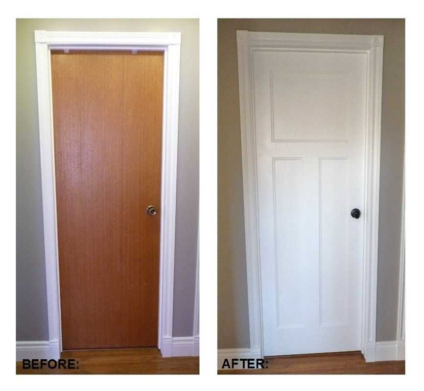 Покраска деревянных дверей. чем покрасить деревянную дверь