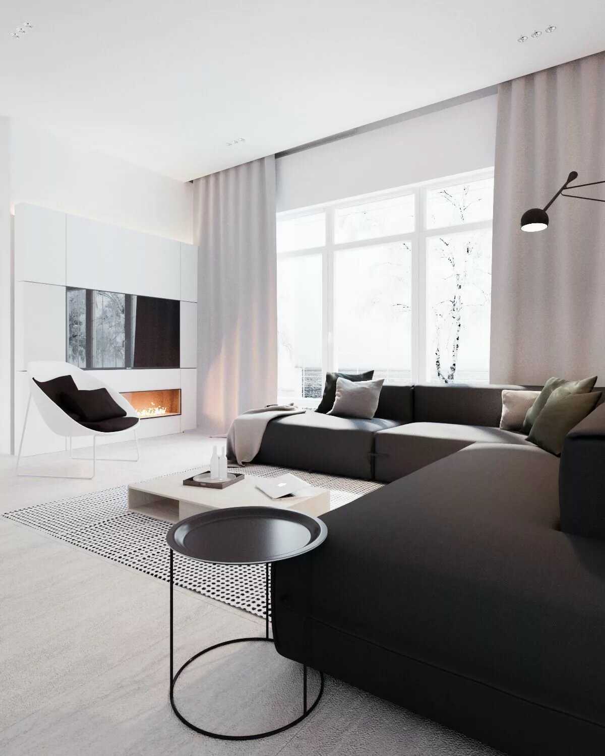 Стиль минимализм в интерьере квартиры: 8 фактов + много фото