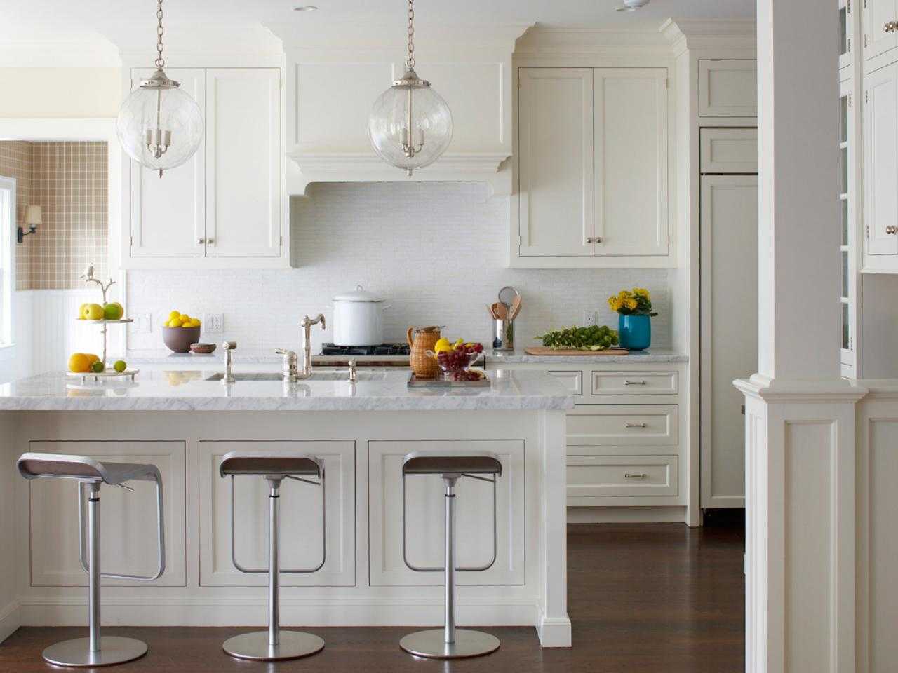 [дизайн кухни белого цвета #2019] 65+ изысканных идей дизайна интерьера