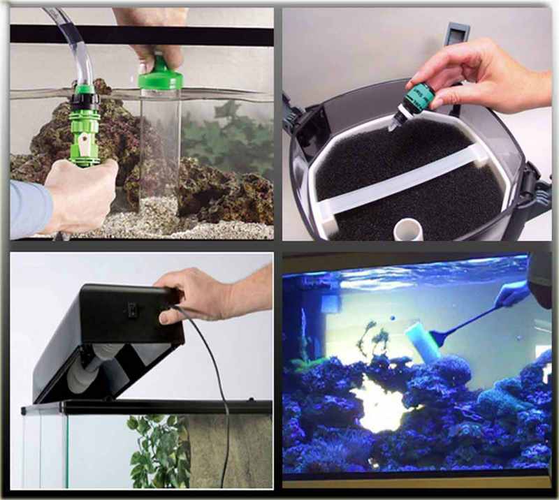 Как чистить аквариум с рыбками в домашних условиях: советы, видео