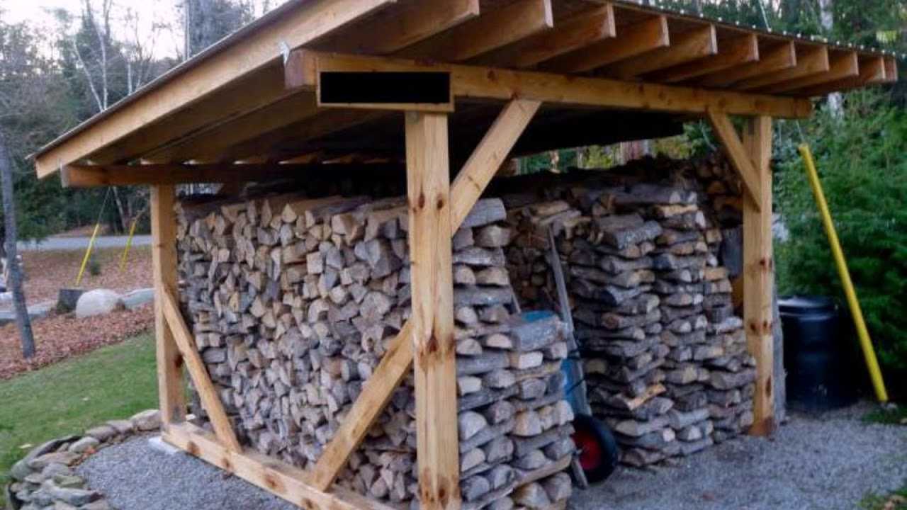 Строительство дровняка на даче своими руками поэтапно? обзор +видео