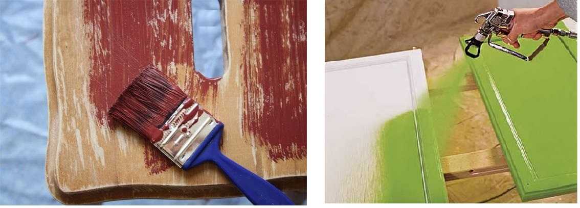 Как перекрасить мебель: подготовка к покраске, принципы выбора краски для разных поверхностей - 16 фото