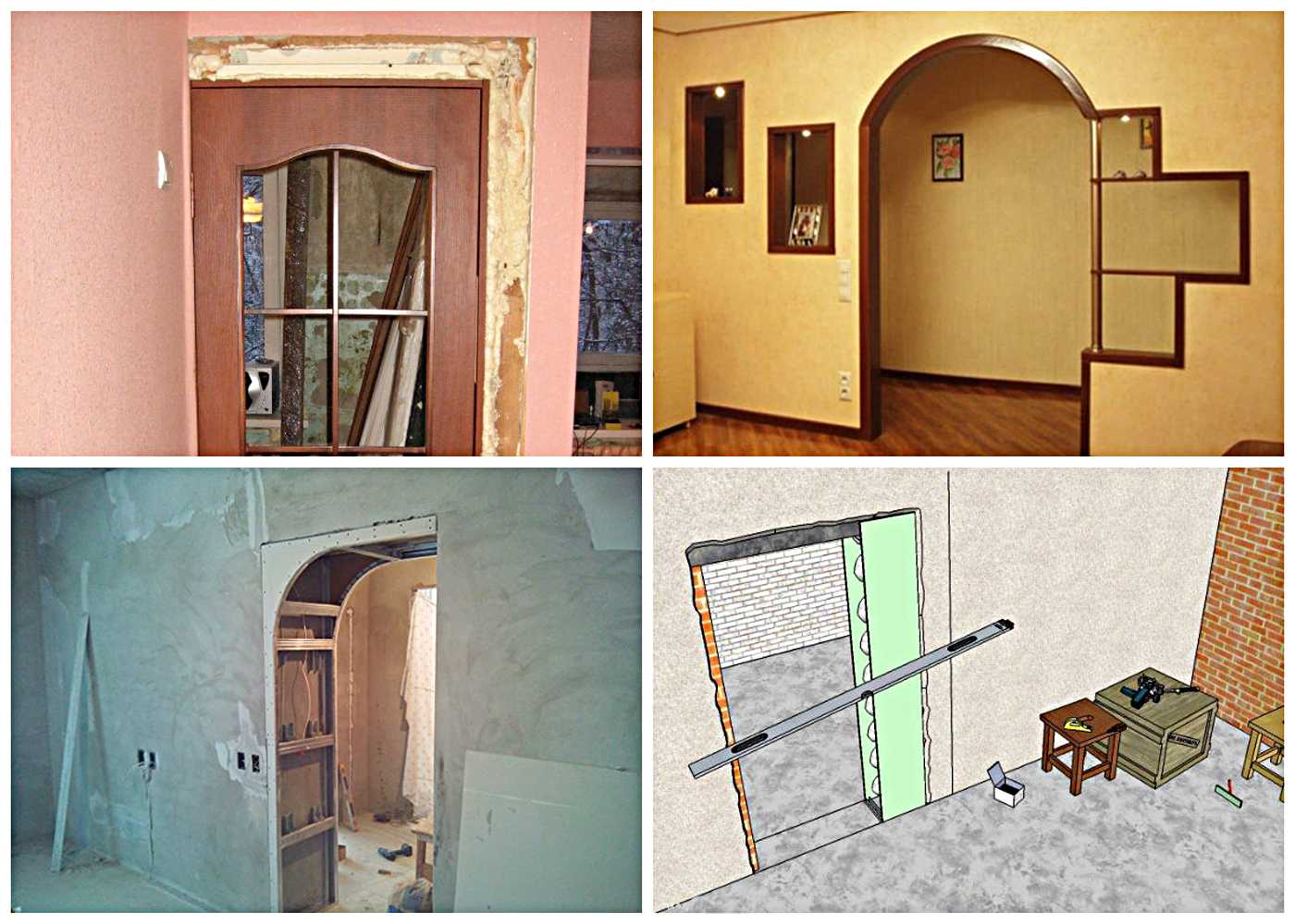 Как перенести дверной проём в панельном доме