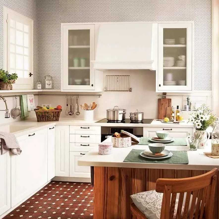 Маленькая кухня 2021 года - 105 фото современных идей оформления кухни
