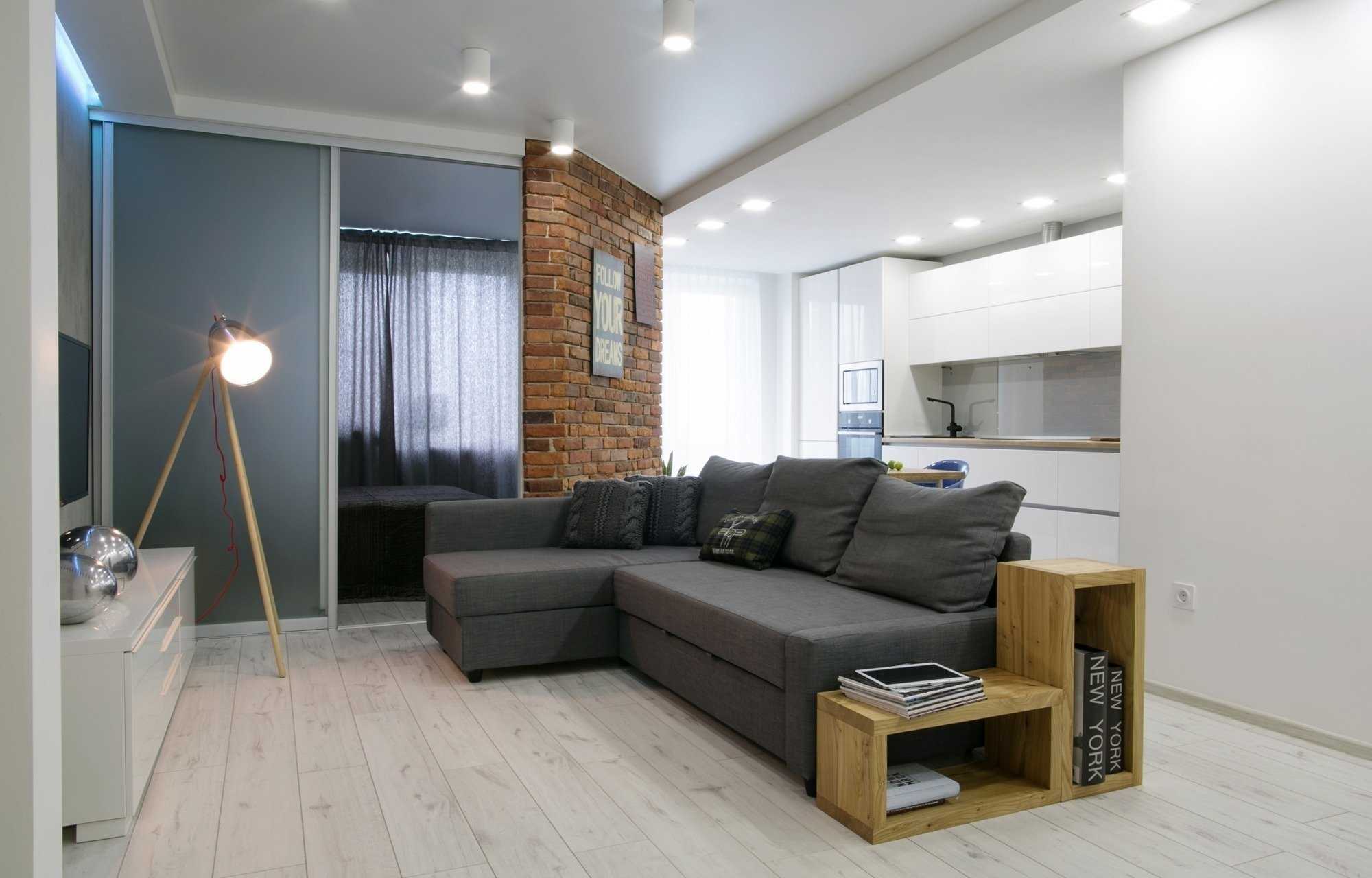 Квартира 40 кв. м.: варианты планировки и зонирования небольшой квартиры. выбор стилистики интерьера, растановка мебели, настройка освещения (фото + видео)