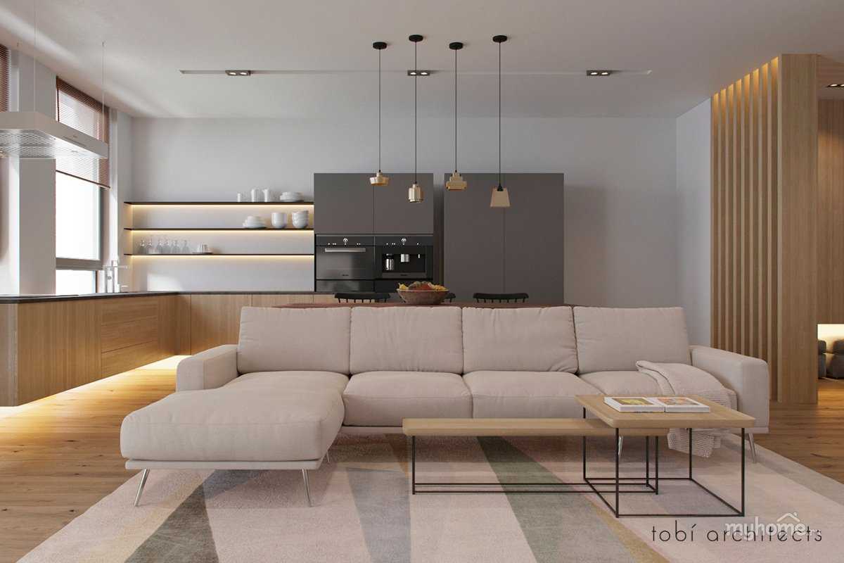 Дизайн квартиры в светлых тонах - в разных стилях (65 фото)