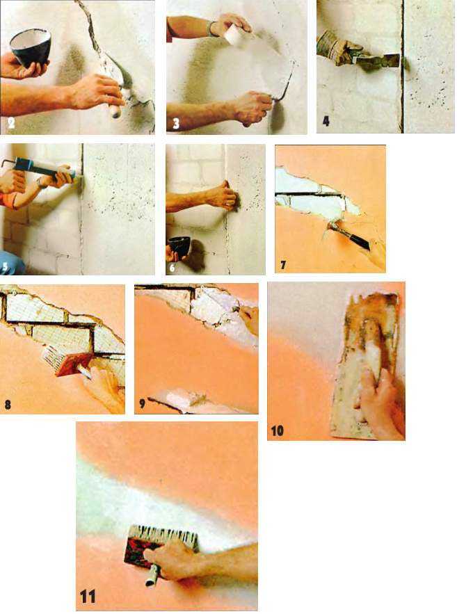 Как заделать трещину в кирпичной стене дома - клуб мастеров
