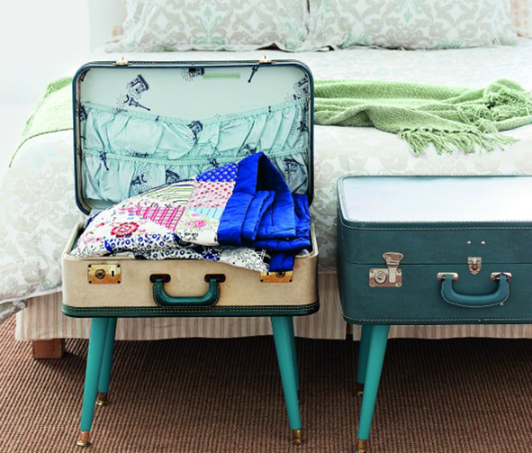 10 идей что сделать из чемодана: мебель и поделки