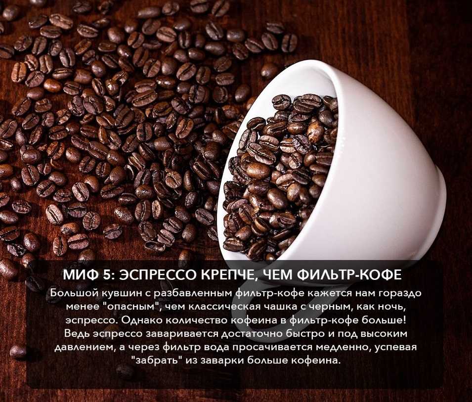Мифы и правда о кофе, или почему кофеманы живут дольше