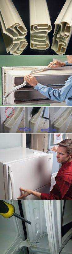 Как заменить уплотнительную резинку на холодильнике: 3 метода  | mirnadivane.ru