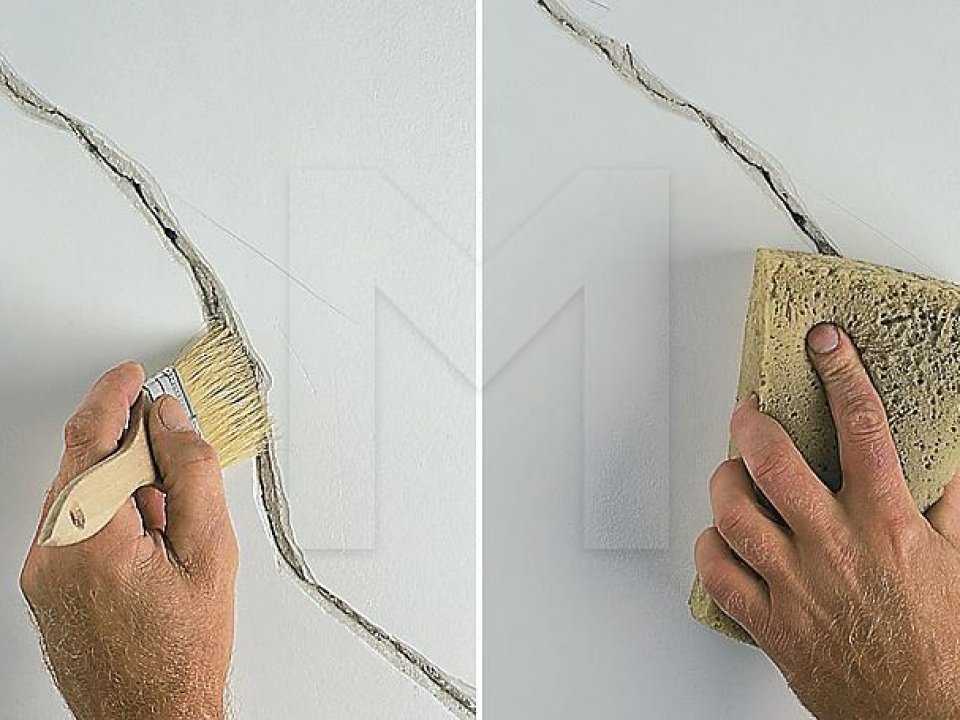 Как заделать трещину в кирпичной стене дома