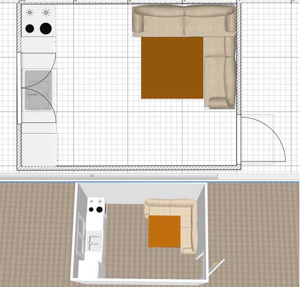 Проектирование кухни на компьютере в программе sweet home 3d ( 5 класс)