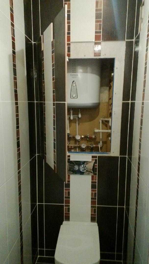 Сантехнический шкаф в туалет, фото удачных дизайнов