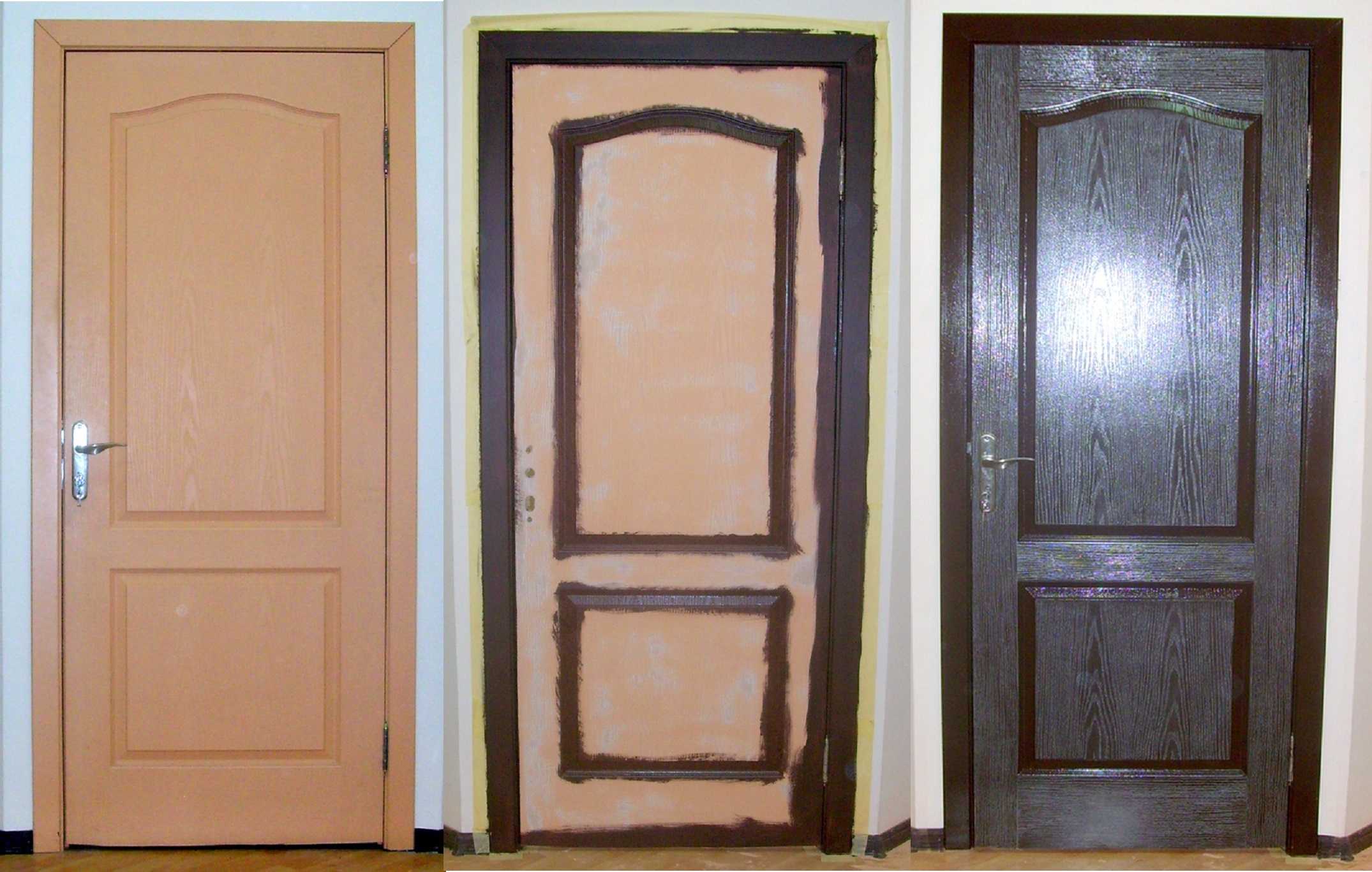 Как покрасить межкомнатную дверь: советы мастера