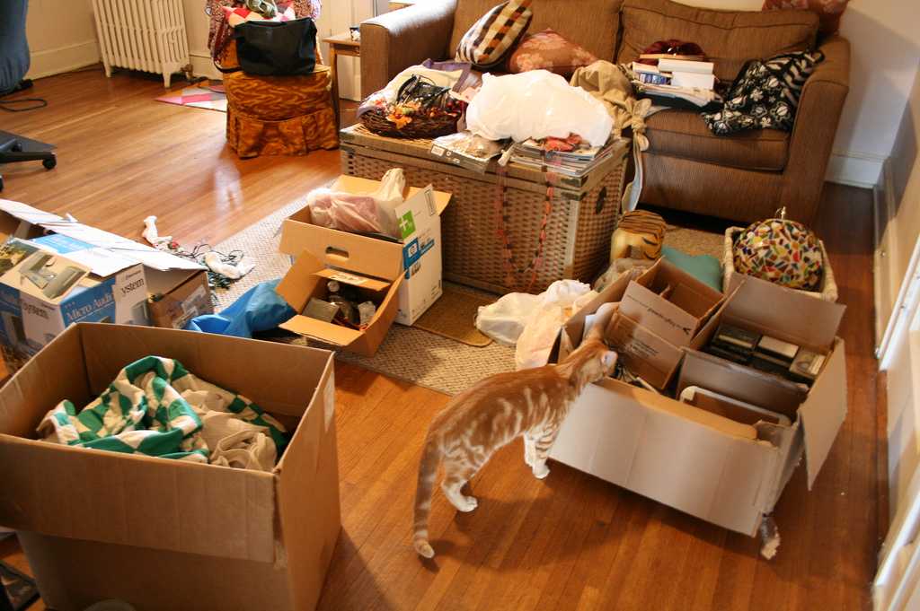 Как навести порядок в квартире если очень много вещей