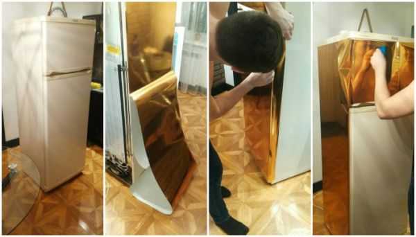 Как обклеить холодильник самоклеющейся плёнкой своими руками + видео