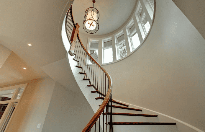 Освние лестницы в частном доме, как выбрать лампы и осветительные .
