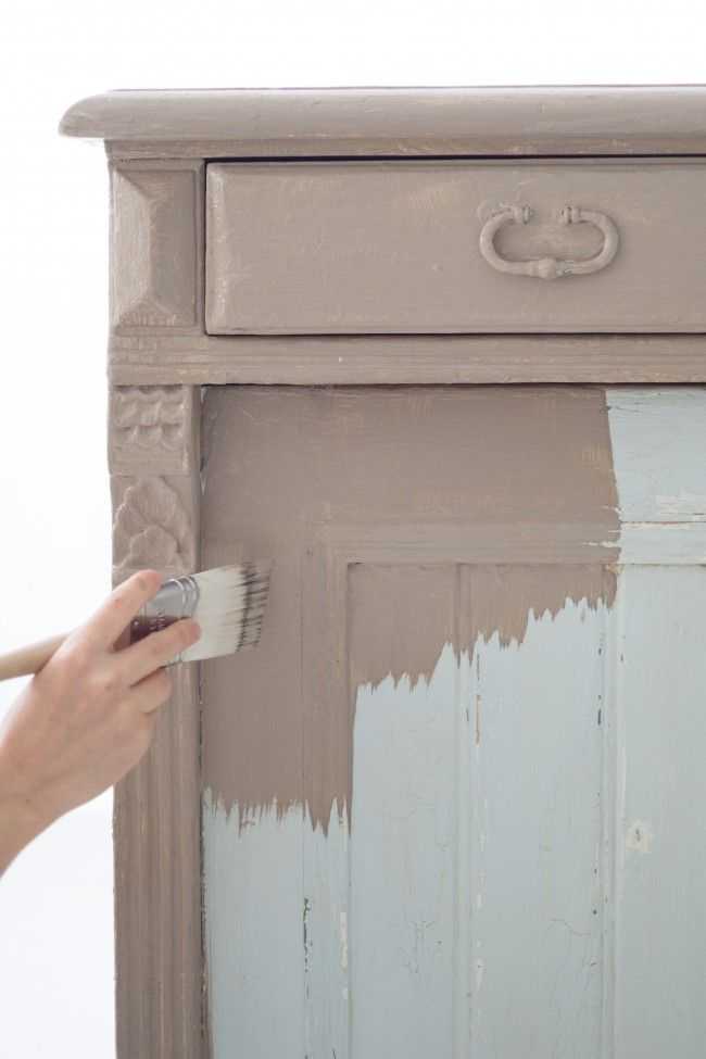 Покраска старой мебели своими руками: пошаговая инструкция и выбор цвета