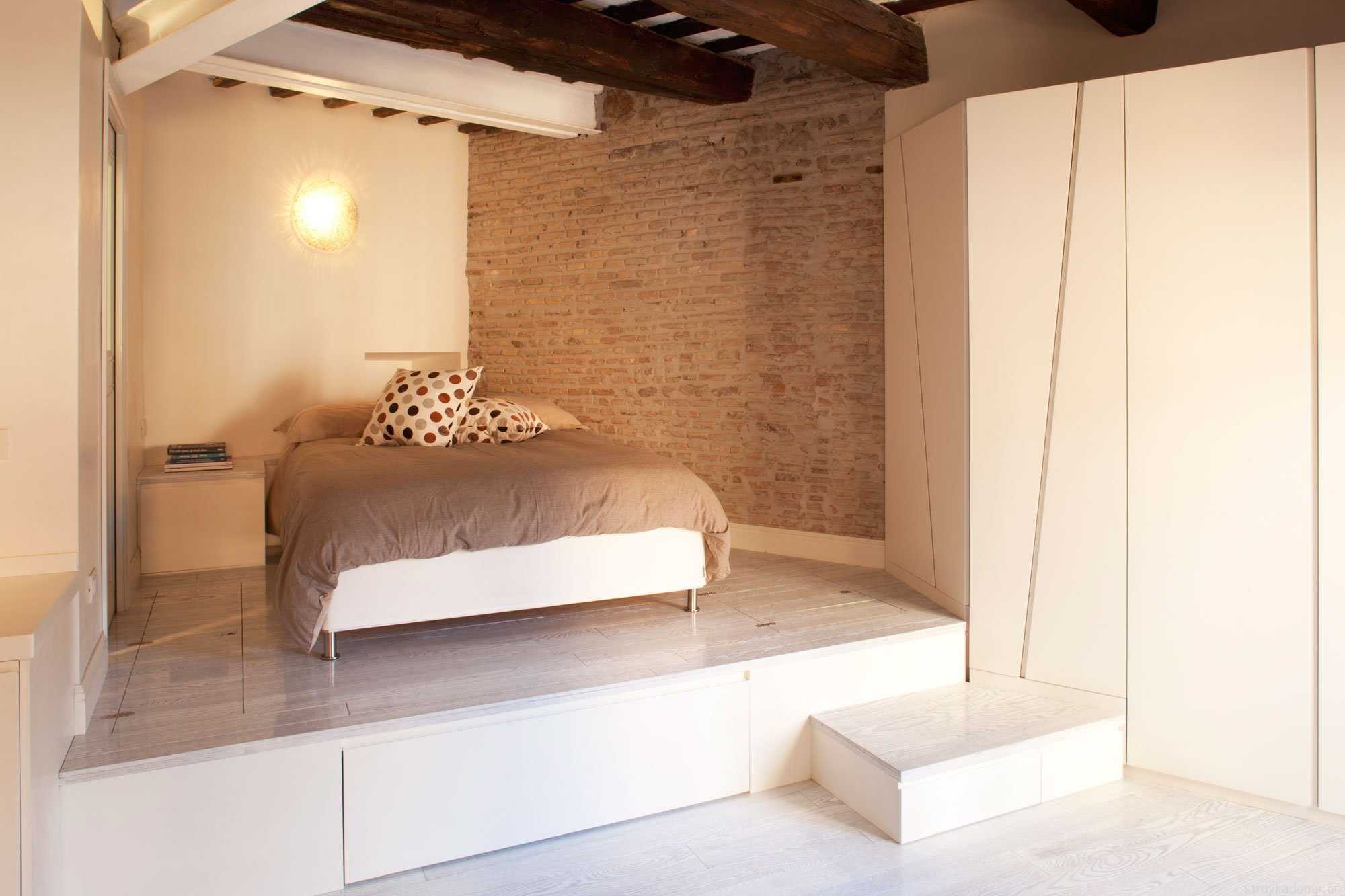 Кровать в нише – 130 фото вариантов оформления встроенных моделей кроватей