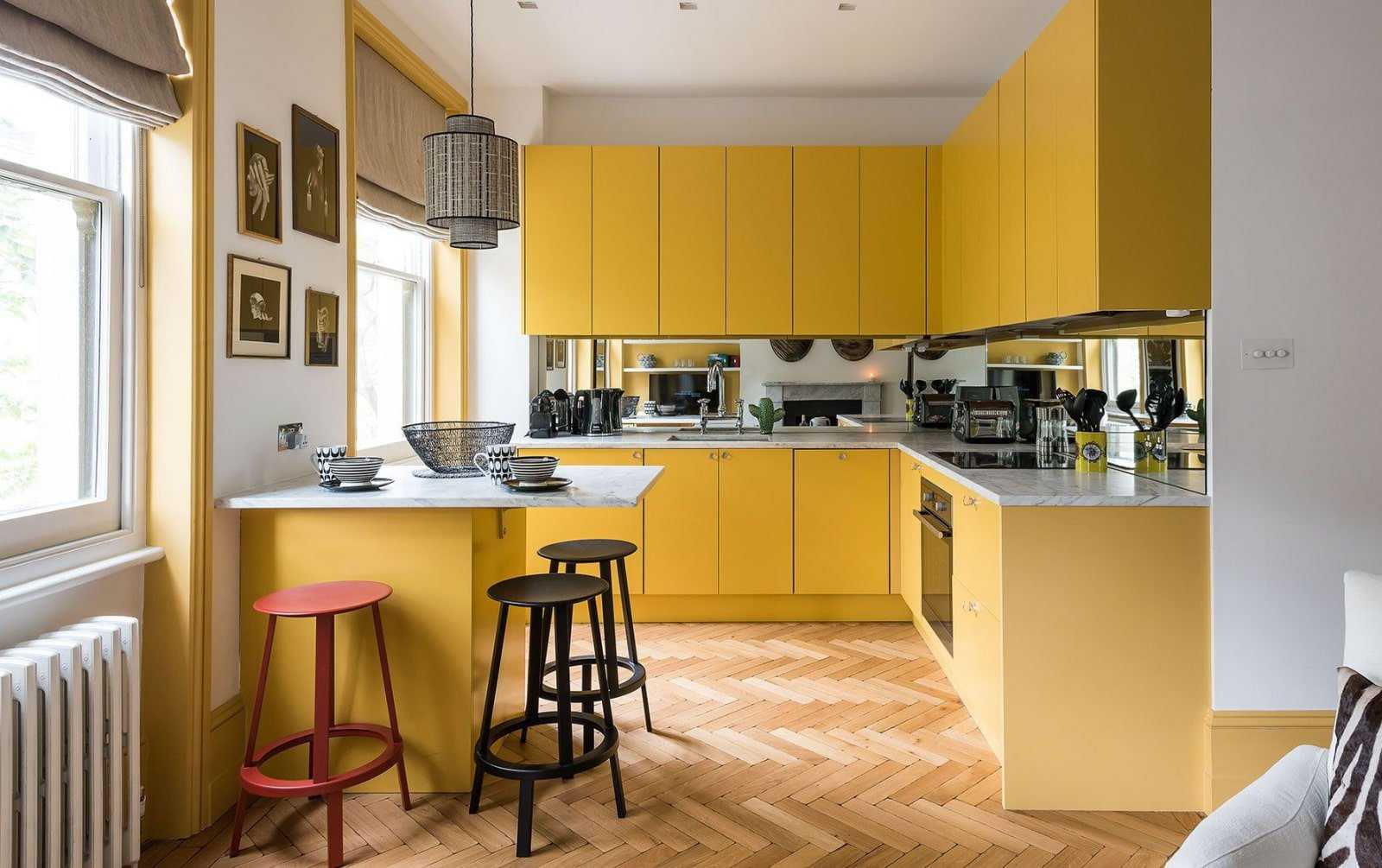 Интерьер с кислинкой: + 135 фото кухни в желтом цвете. начинаем утро бодро и солнечно