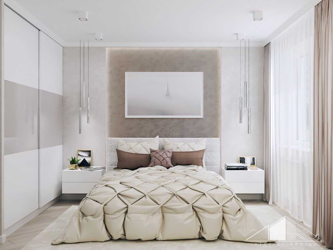 Спальня для девушки - красивых и простых решений в дизайне (71 фото)