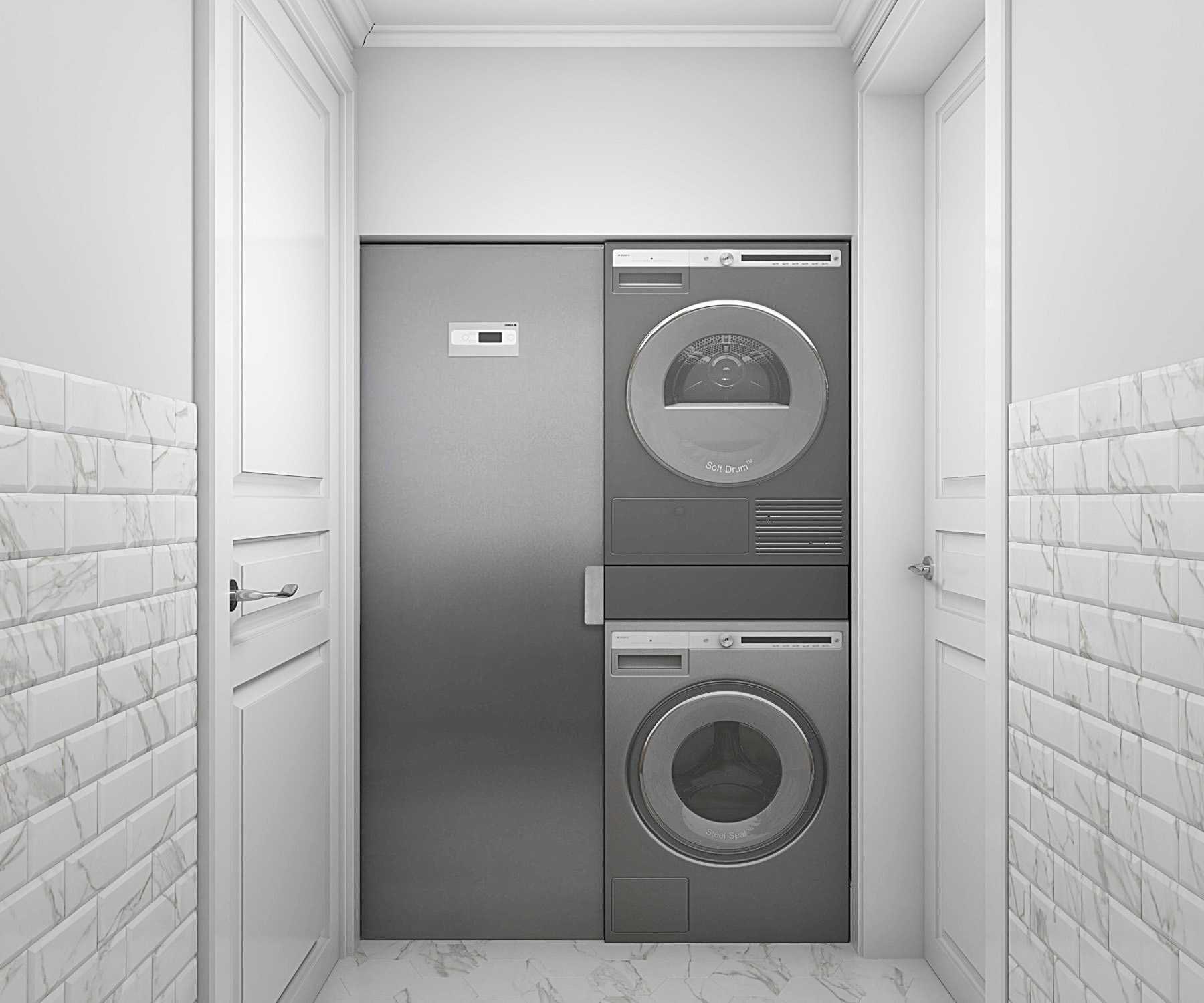 Как установить стиральную машину в коридоре – правила и секреты