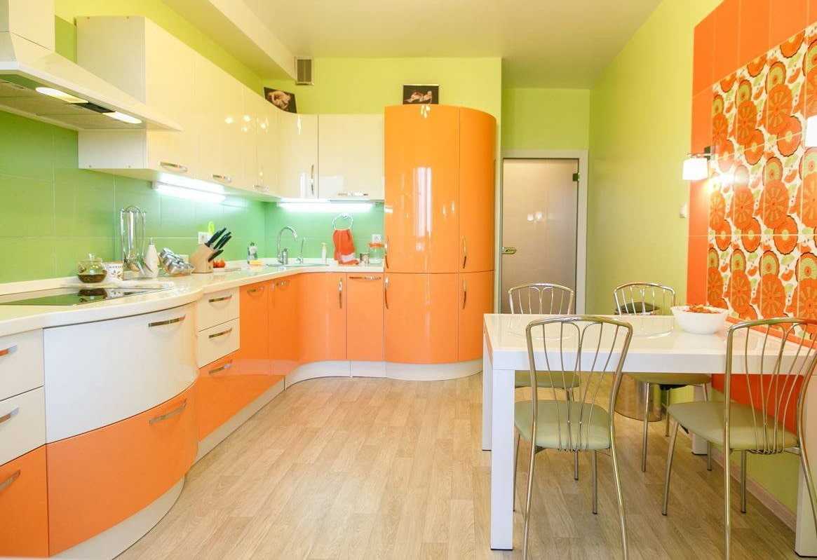 Как создать интерьер кухни в оранжевом цвете • мебель и декор интерьер оранжевой кухни