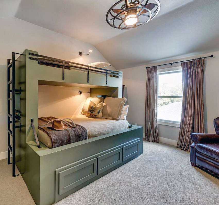 Как отделить кровать в однокомнатной квартире: способы зонирования (32 фото)
