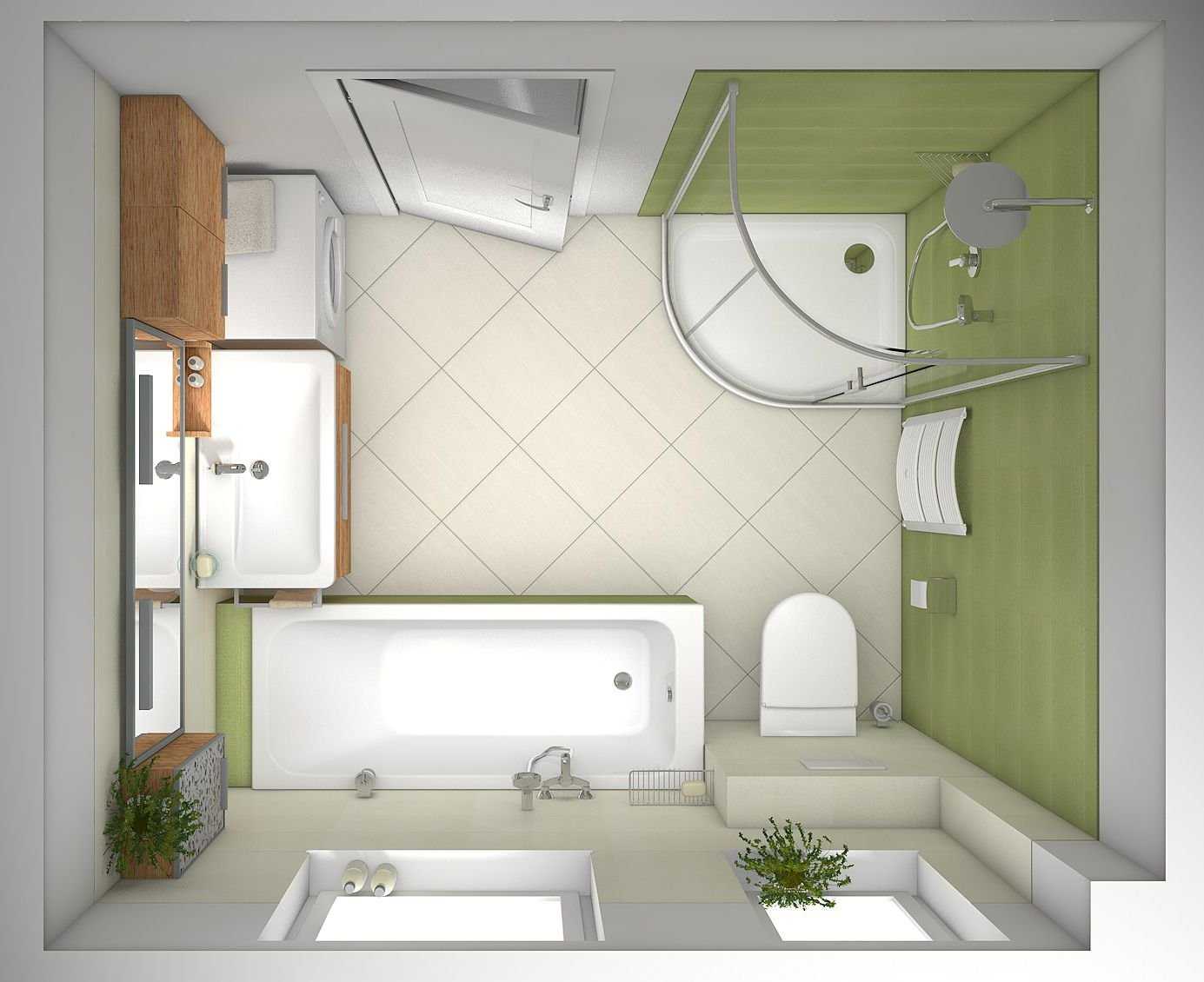 Рассказываем, как оформить интерьер ванной комнаты в частном доме: 6 главных принципов и 79 фото