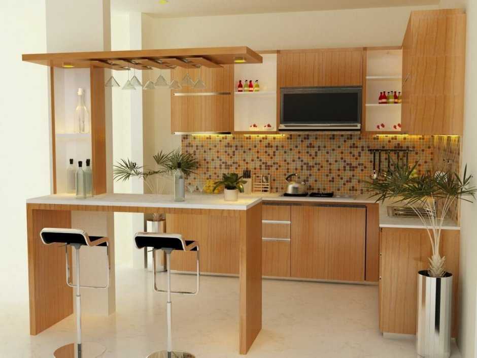 Дизайн кухни с барной стойкой – 67 фото разных вариантов, оформление и размещение своими руками