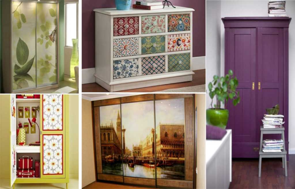 Как перекрасить шкаф в другой цвет в домашних условиях, способы обновления и покраски старой мебели - 15 фото