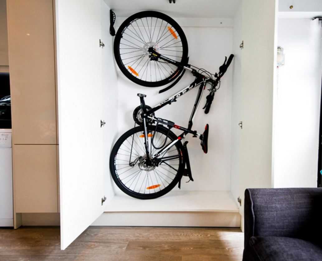 Велосипед в квартире: советы по хранению в ограниченном пространстве