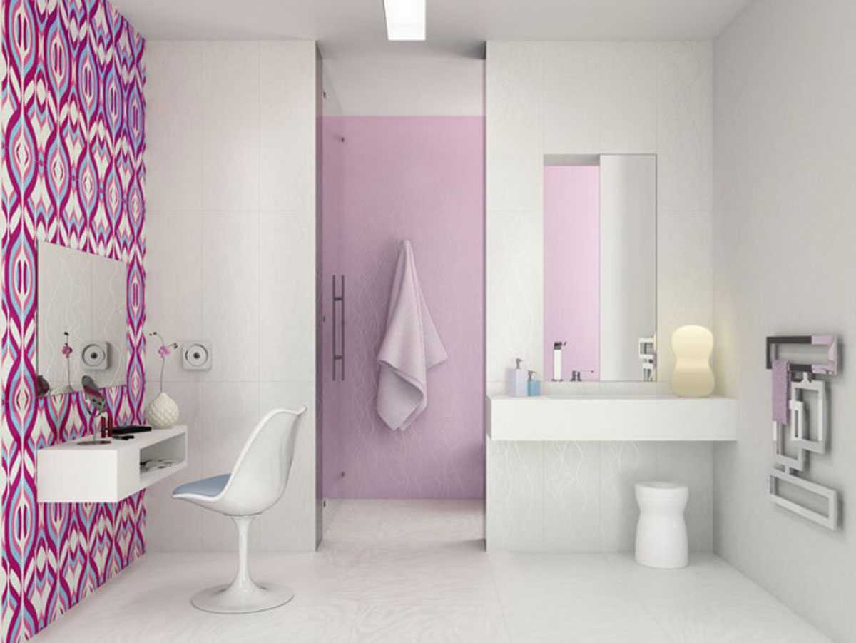 Обои для ванной комнаты: какие виды подойдут (фото) | дом мечты