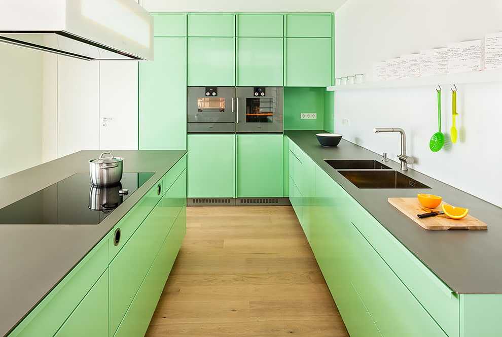 Цвет столешницы для кухни – наиболее популярные цветовые комбинации - 9 фото