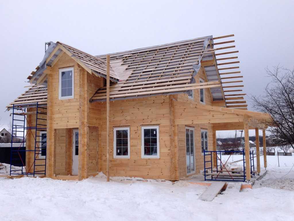 Строительство дома зимой. можно ли строить зимой?