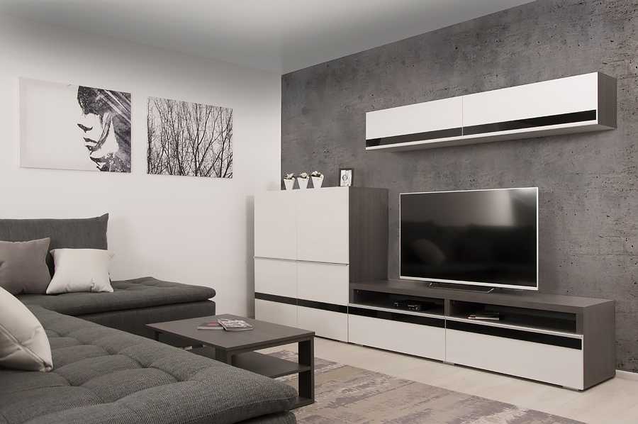 Тв-зона в гостиной: варианты дизайна и обустройства зоны с телевизором (130 фото идей)