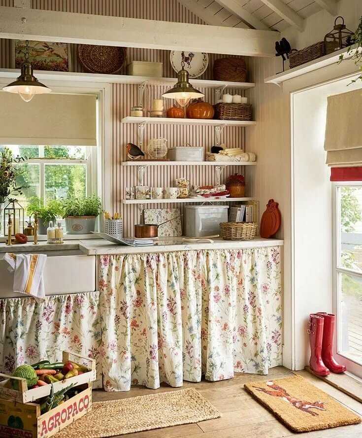 Как обустроить красивую кухню на даче или сделать ее уютней