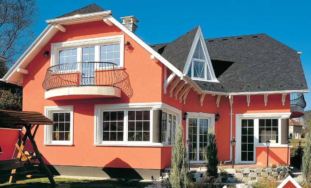Технология покраски фасада частного дома при помощи фасадной краски + выбор материала и подготовка поверхности