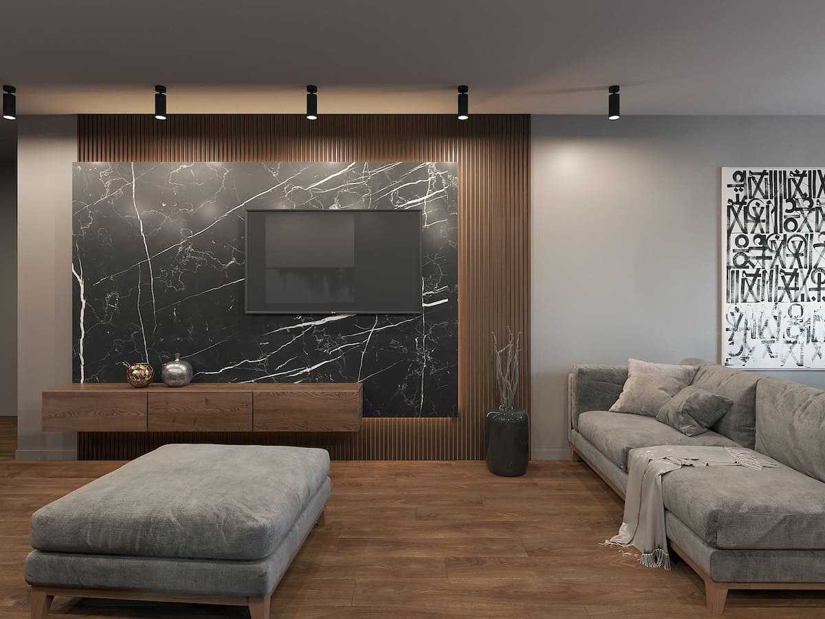 Дизайн обоев 2022 года — красивые и современные варианты для интерьера. фото примеров удачного сочетания. комбинированный дизайн комнаты с обоями