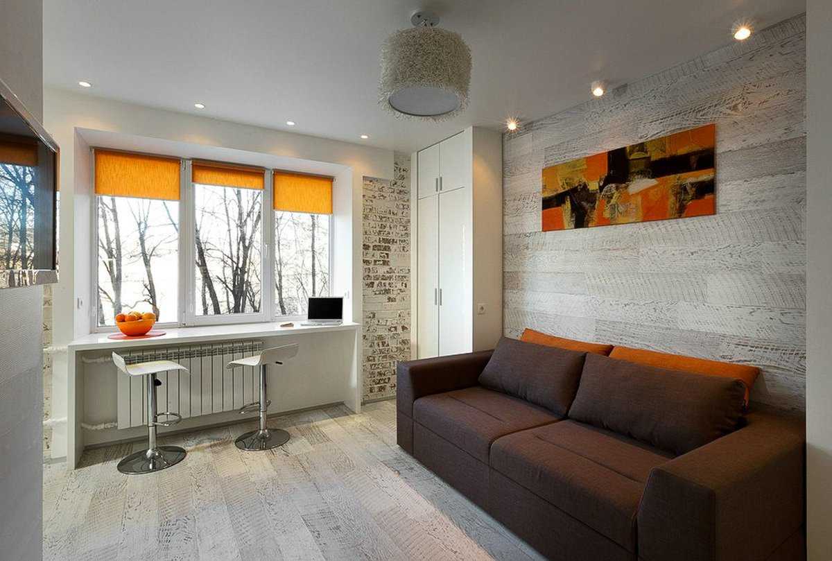 Дизайн маленькой квартиры студии 30 кв м (65 идей современного интерьера)