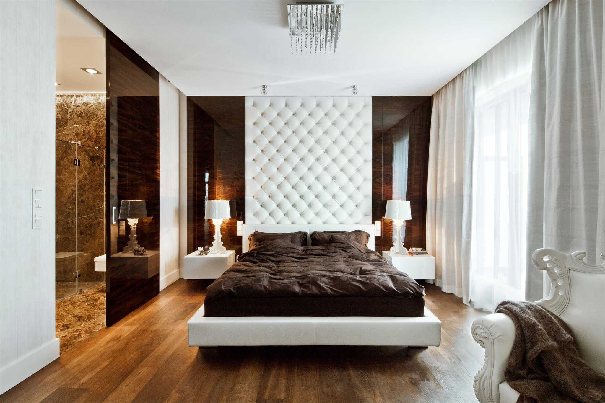 Пошаговое руководство по дизайну белой спальни, варианты сочетаний и разбор фото реальных проектов
