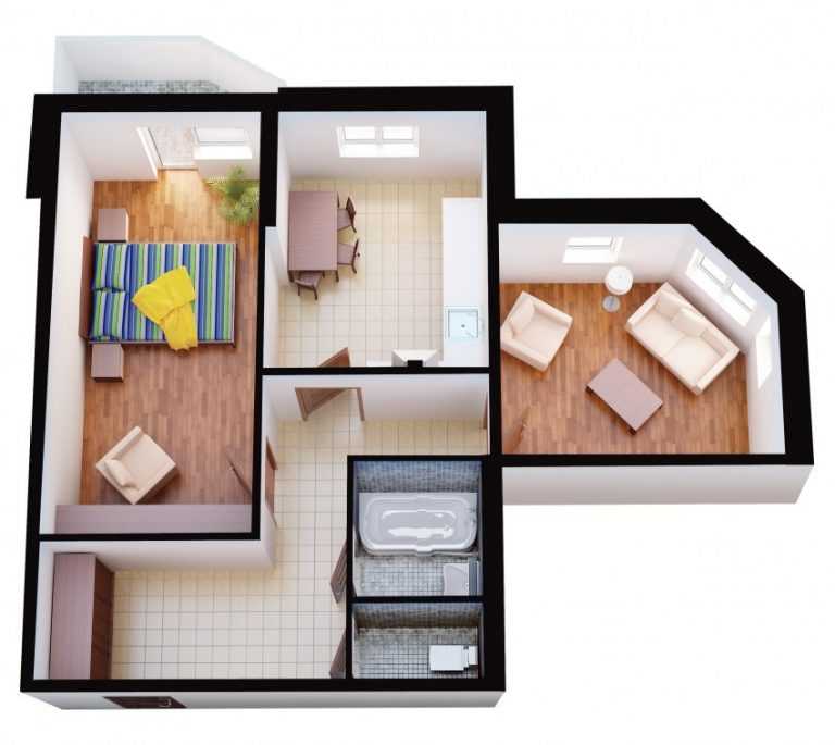 2021 ᐈ 🔥 (+70 фото) схемы и фото планировок 2х комнатных квартир удачные решения