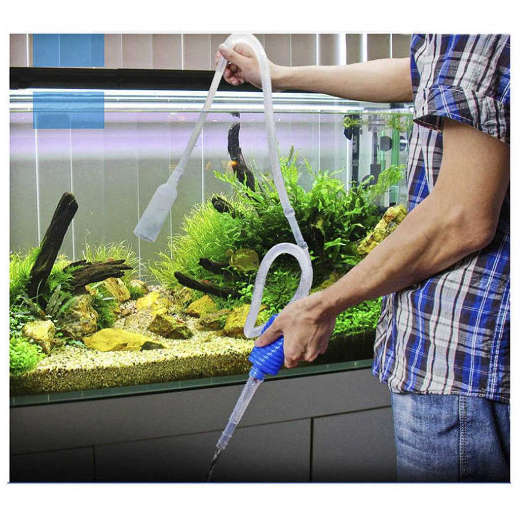 Как и чем чистить аквариум в домашних условиях