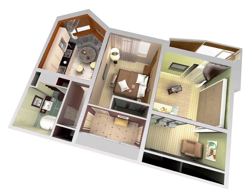 Дизайн двухкомнатных квартир: как правильно оформить внутреннее пространство – советы по ремонту