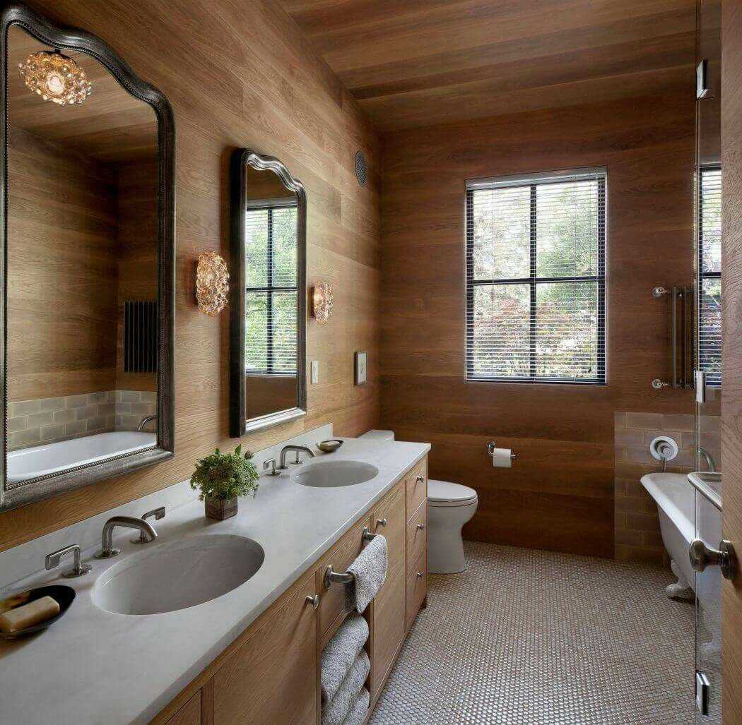 дача дизайн ванной комнаты