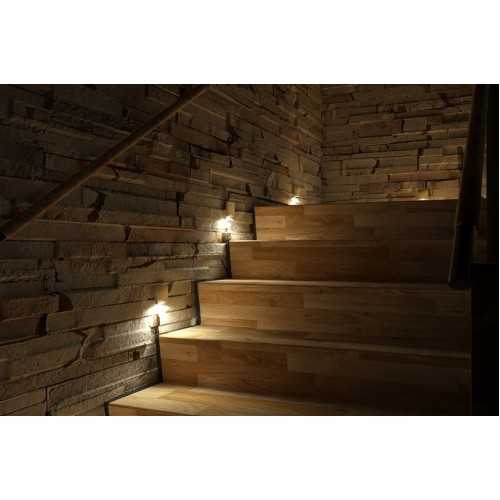 Подсветка лестницы в доме: 58 фото, идеи освещения ступеней