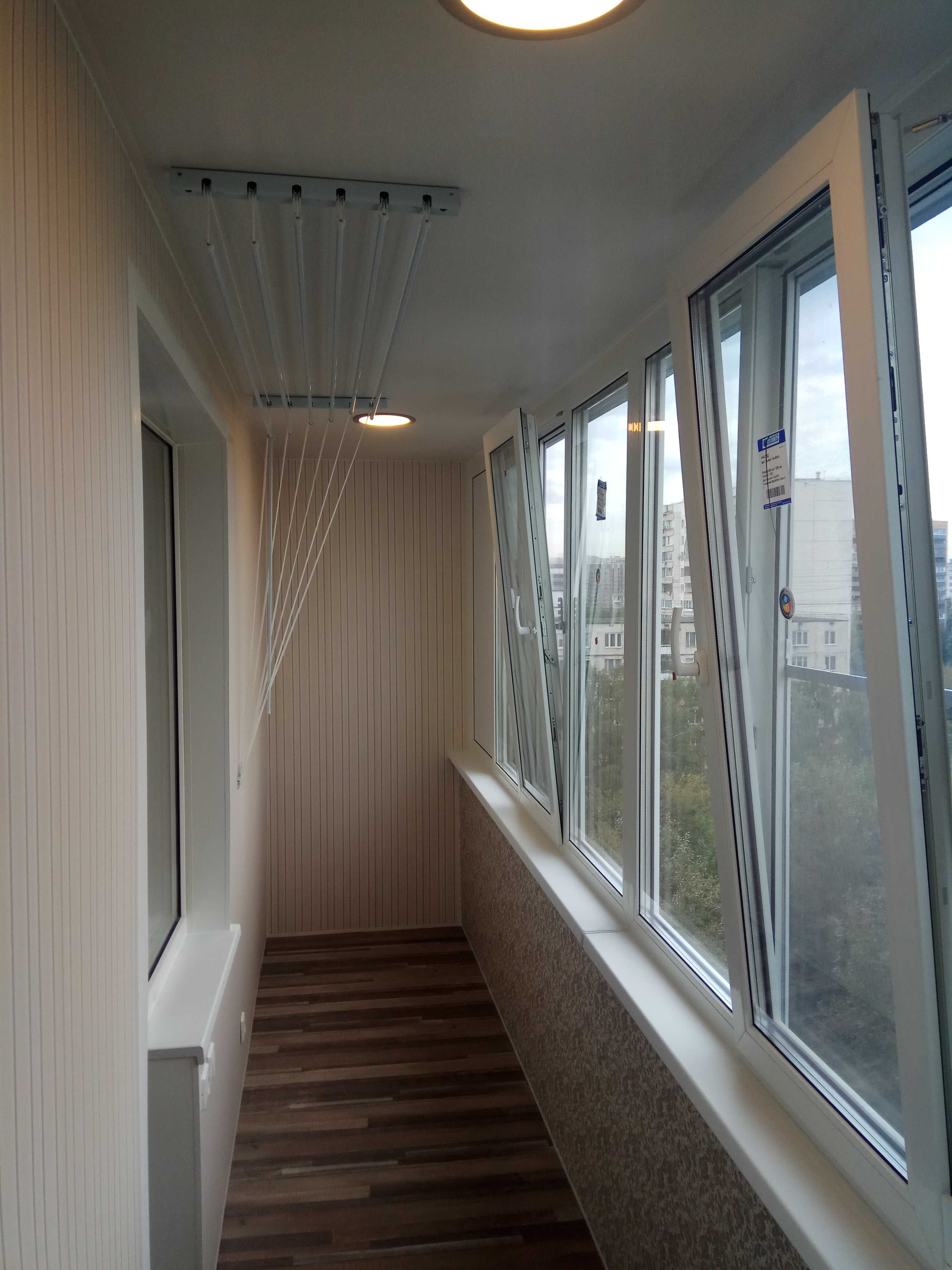 Ремонт открытого (незастекленного) балкона и лоджии: оформление и отделка