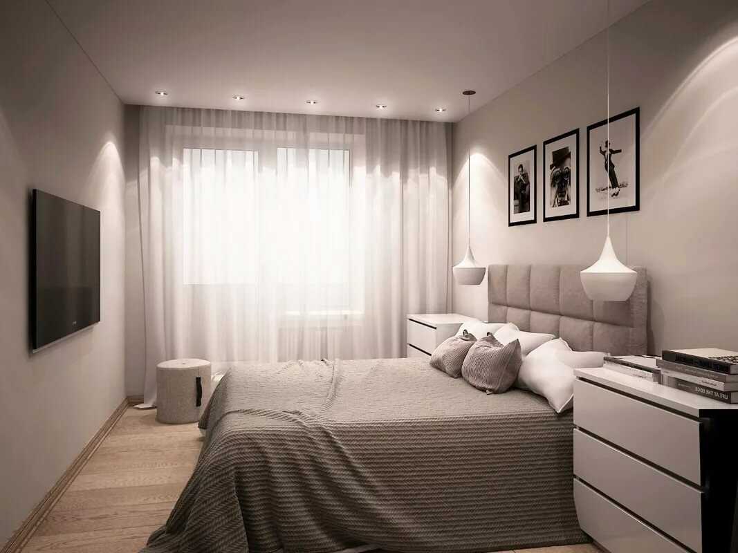 Спальня 11 м²: дизайн, выбор отделки, освещения, мебели, советы опытных дизайнеров - 26 фото