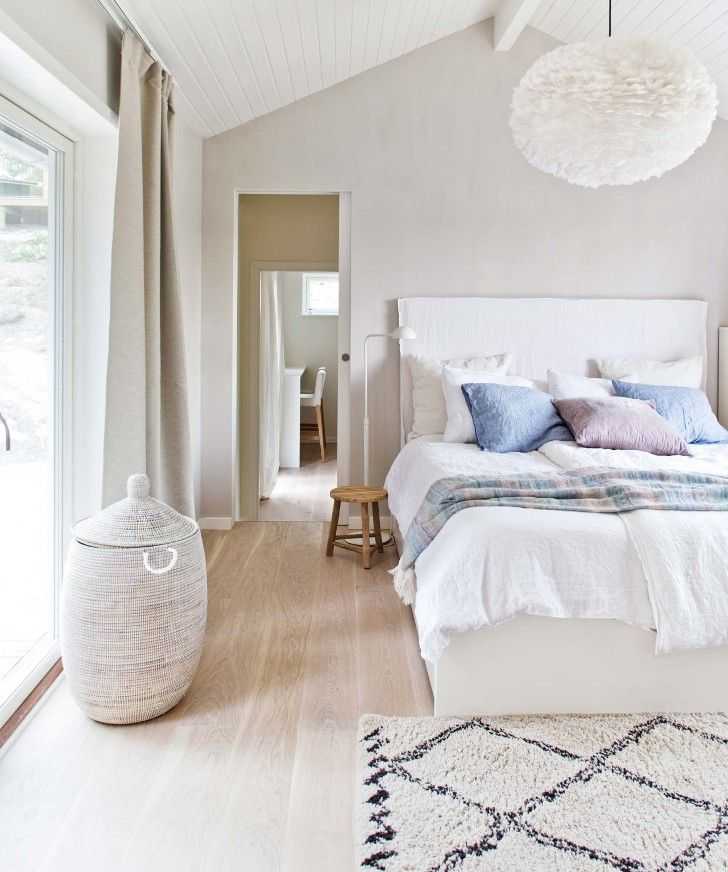 🛏 спальня в скандинавском стиле: особенности оформления и фотопримеры интерьера